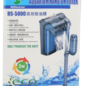 rs 5000 hob filter — hang on back | 2w | 280 l/h