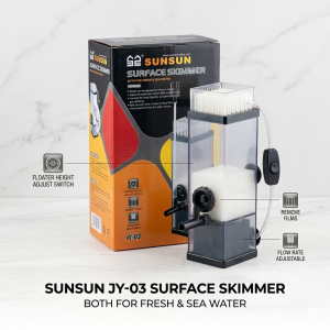 sunsun jy 03 aquarium surface skimmer (fresh & sea water)