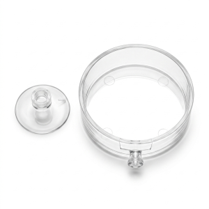 circular acrylic aquarium fish feeder