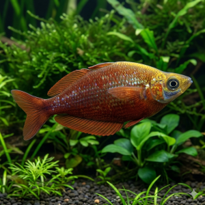 scarlet rainbow fish