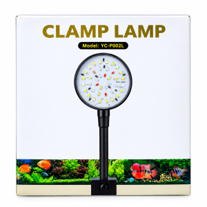 clamp lamp yc p002l – 7w aquarium led light
