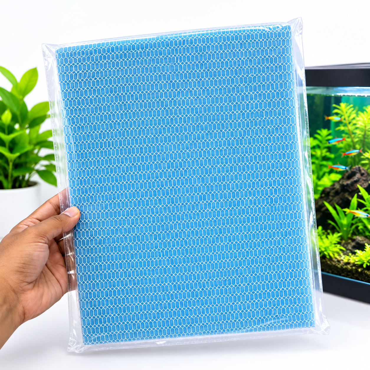 aquarium filter media pad – 16" × 10" aquarium filter media pad – 16" × 10"